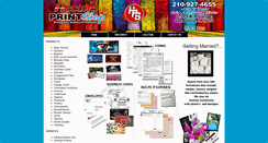 Desktop Screenshot of hpsprinting.com